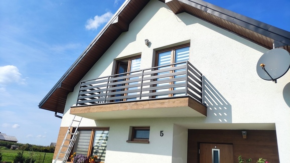 Balustrady balkonowe